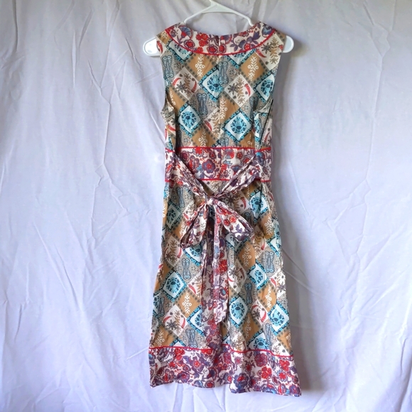 🌺3/$15 Notice Floral & Geometric-Design Sleeveless Dress - Picture 6 of 6